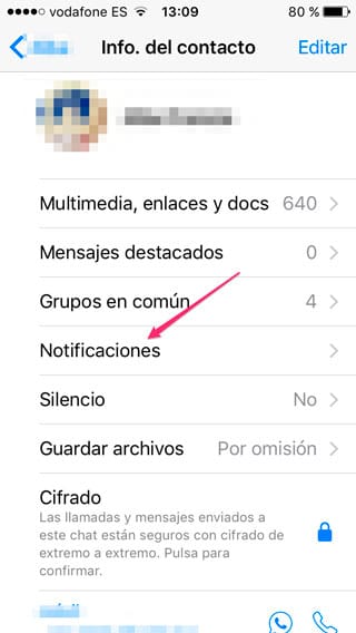 notificaciones personalizadas whatsapp - BLOG - Cómo poner un tono personalizado para cada contacto en Whatsapp