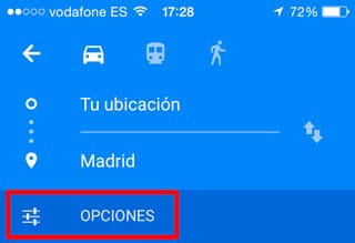 opciones-ruta-google-maps