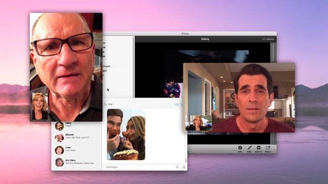 Moder Family Mac-iPhone