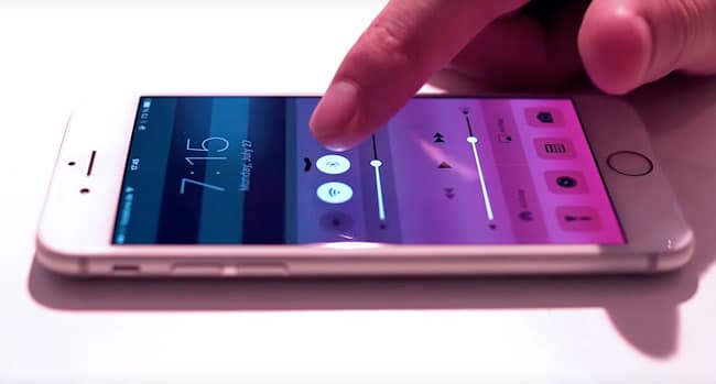 Concepto en vídeo de Force Touch en un iPhone 6s