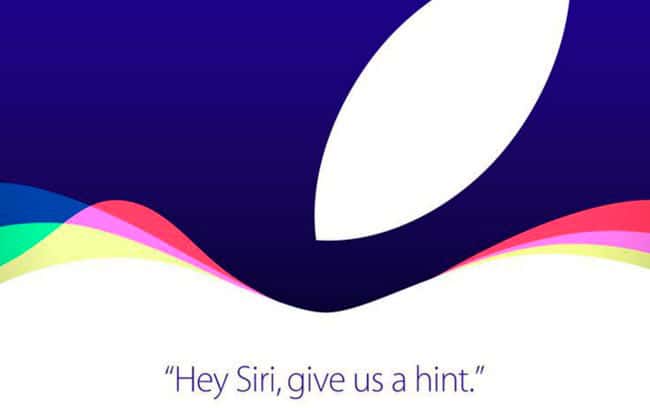 Apple convoca un evento para el 9 de septiembre