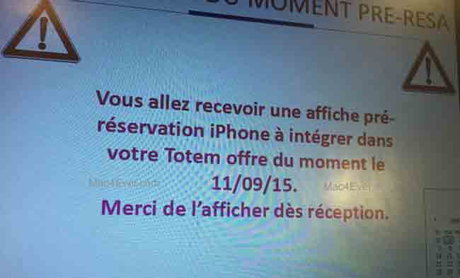 Las reservas del iPhone 6s podrían abrirse el 11 de septiembre