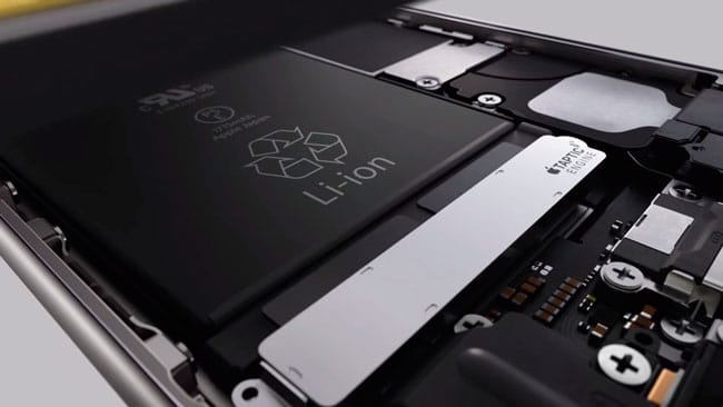 La batería del iPhone 6s tiene menos capacidad que la del iPhone 6