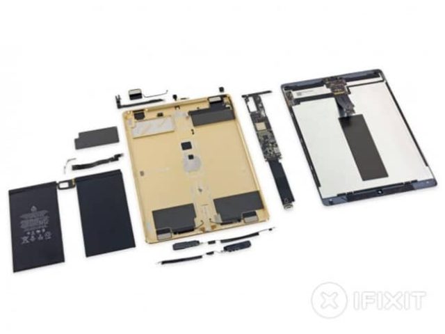 iFixit nos muestra los secretos internos del iPad Pro