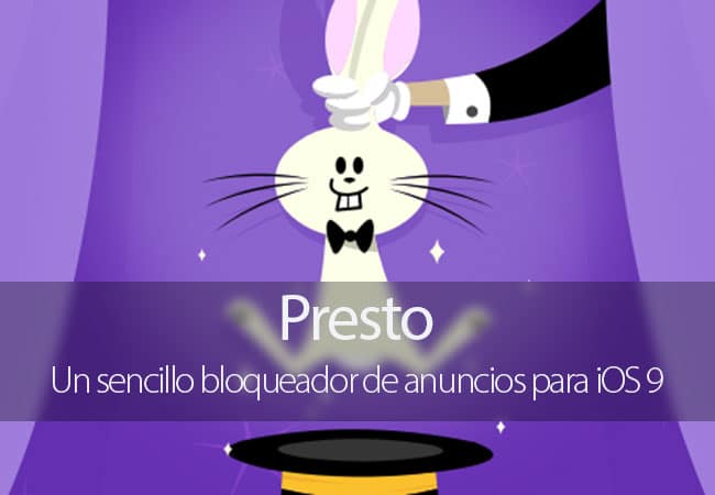 Presto, bloqueador de publicidad