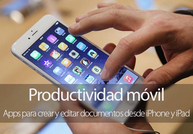 Apps de productividad para iPhone y iPad