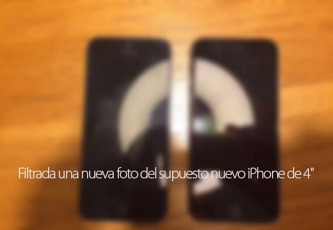 Filtrada imagen del supuesto nuevo iPhone con pantalla de cuatro pulgadas Filtrada una nueva imagen del supuesto nuevo iPhone de cuatro pulgadas