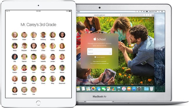 iOS 9.3 viene cargado de novedades para educación
