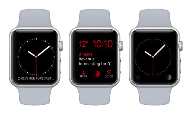 Complicaciones en Todoist para Apple Watch