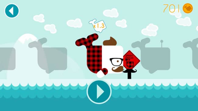 Juego de ballenas para iPhone