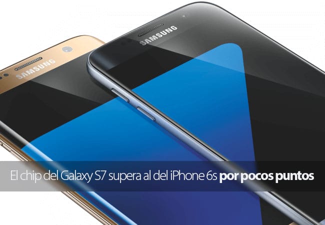 El Chip del Galaxy S7 supera por poco al A9 de Apple