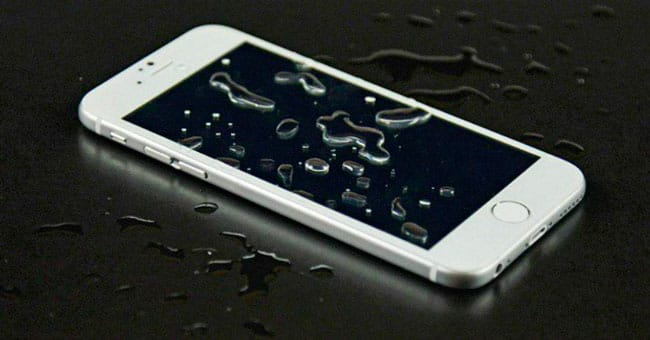 iPhone 7 - resistente al agua Resistencia al agua del iPhone 7