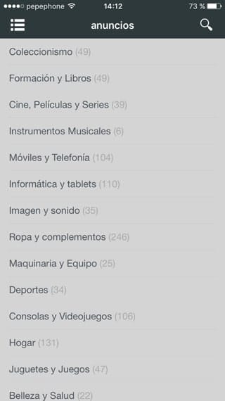 Categorías TodoGadget Categorías de anuncios de TodoGadget