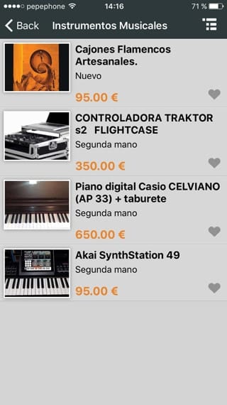 Productos en TodoGadget Página de productos TodoGadget