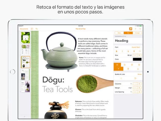 Pages