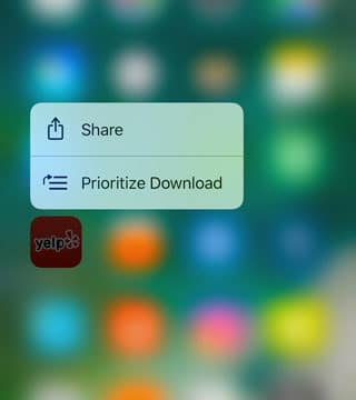 Priorizar descargas de actualizaciones de apps en iOS 10