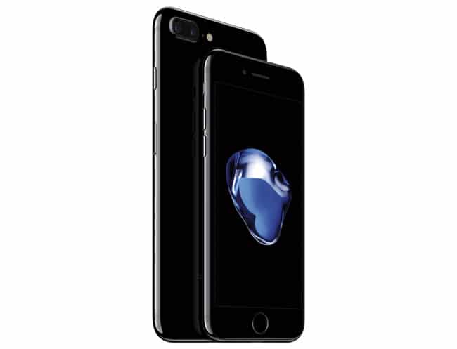iPhone 7 y iPhone 7 Plus Jet Black