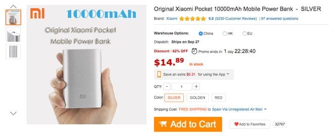 Oferta Xiaomi Pocket
