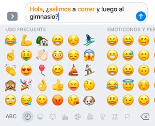 Teclado Emoji de iOS 10