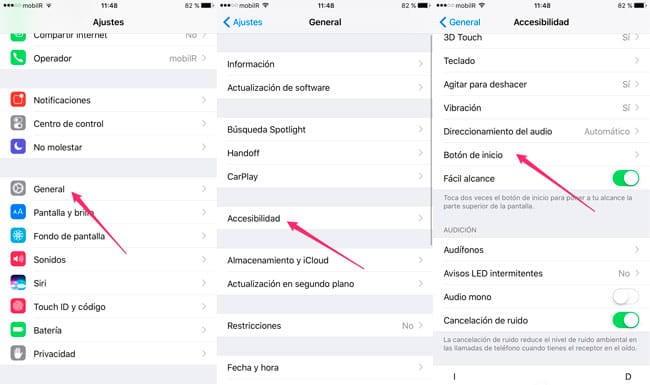 Volver a deslizar para desbloquear en iOS 10