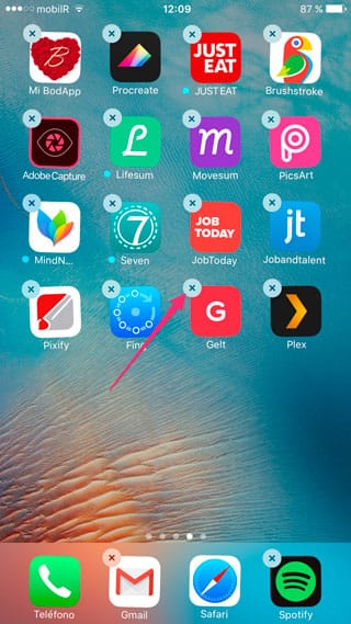 Desinstalar apps