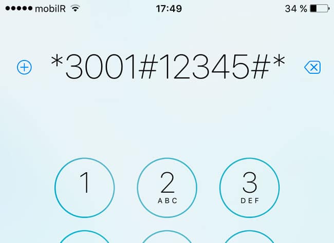 Código secreto iPhone