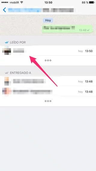 Cómo saber quién ha leído mis mensajes en un grupo de WhatsApp