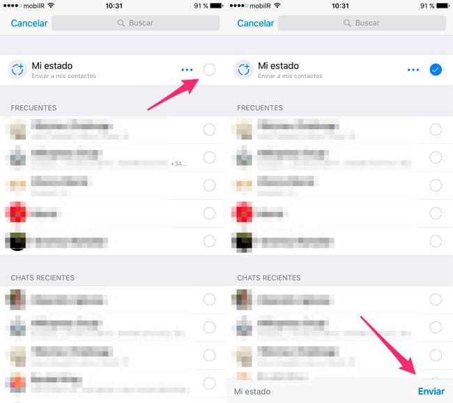 Publicar nueva historia