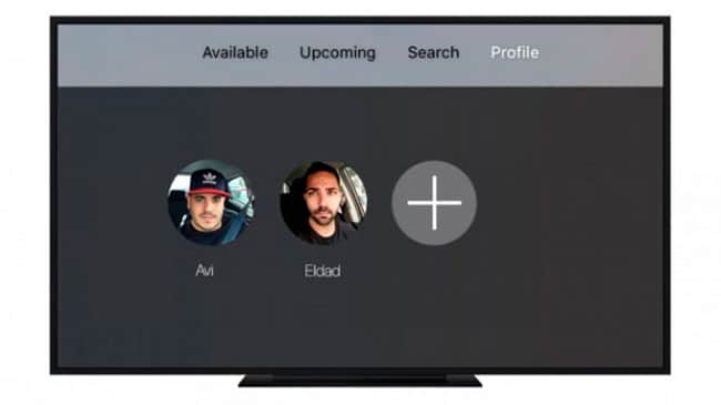 Apple TV con múltiples usuarios