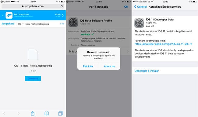 Instalar certificado desarrollador