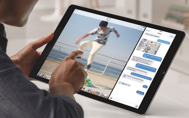 Split View en iPad Pro