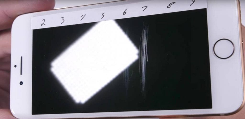 Test de resistencia del iPhone 8