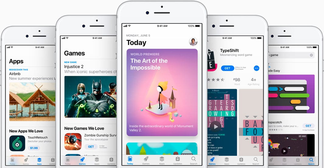 App Store de iOS 11