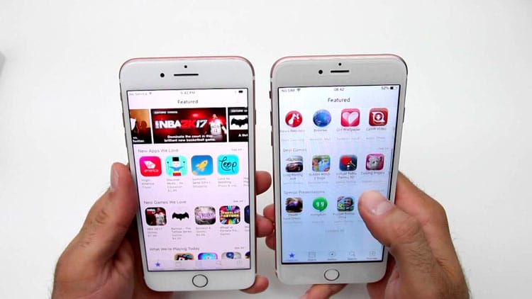 iPhone falsificado