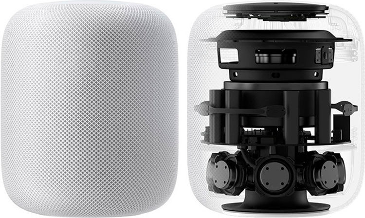 Interior del HomePod