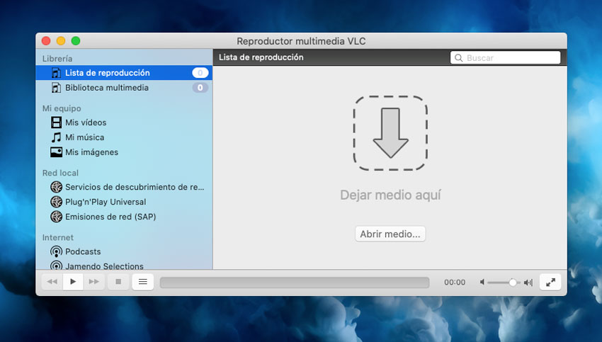 Mejor reproductor de vídeo para Mac: VLC