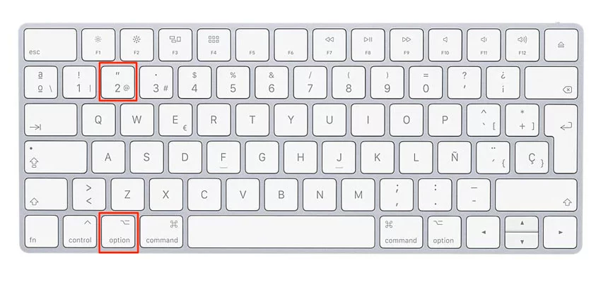 escribir la en Mac: métodos diferentes