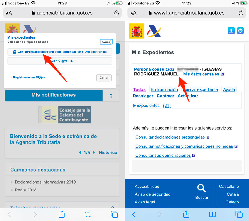 Ejemplo de uso de certificado digital en iOS