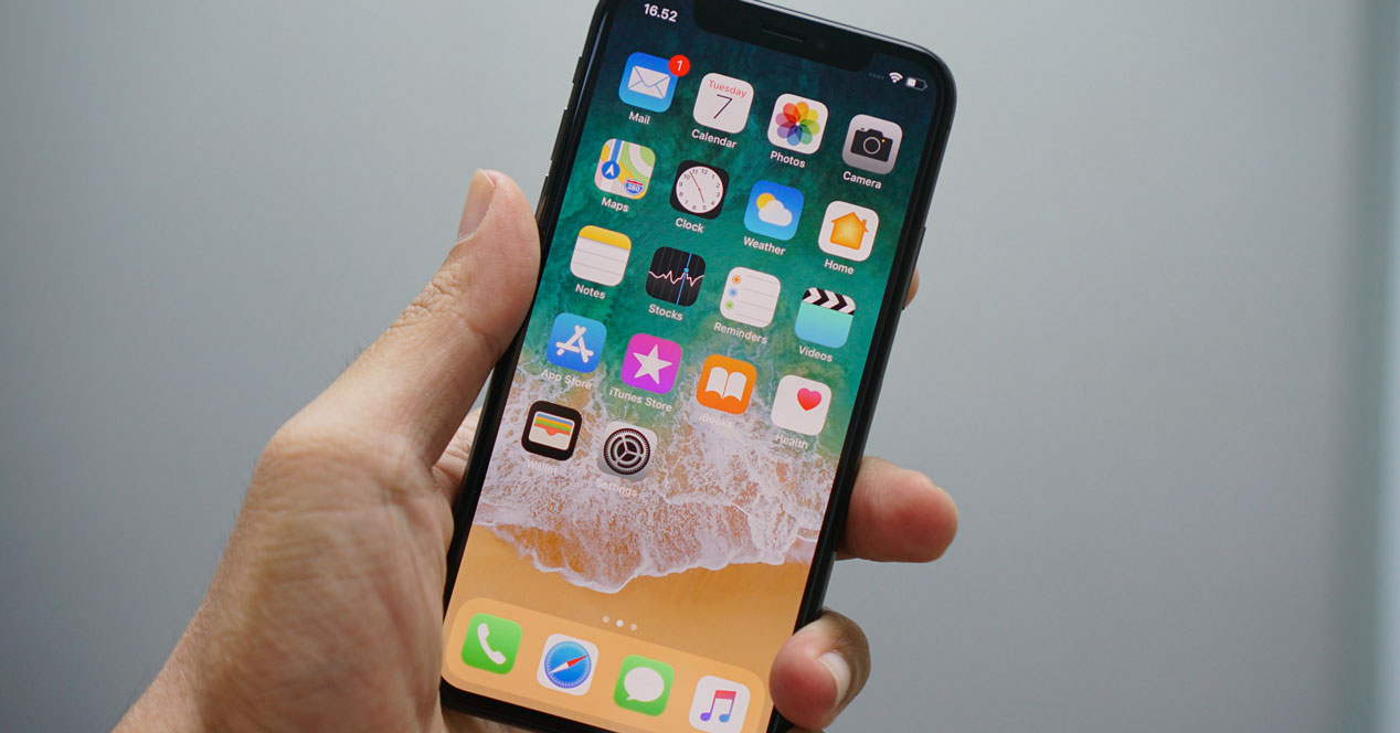 Restablecer pantalla de inicio del iPhone