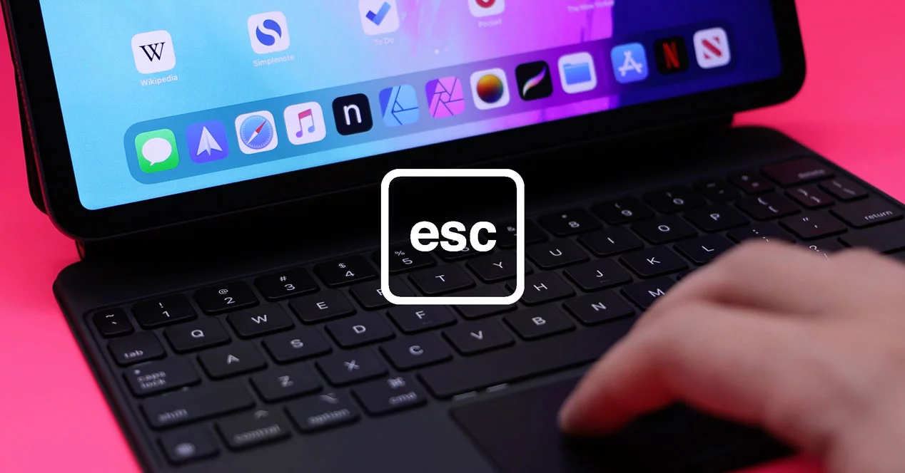 Tecla ESC en el Magic Keyboard del iPad Pro