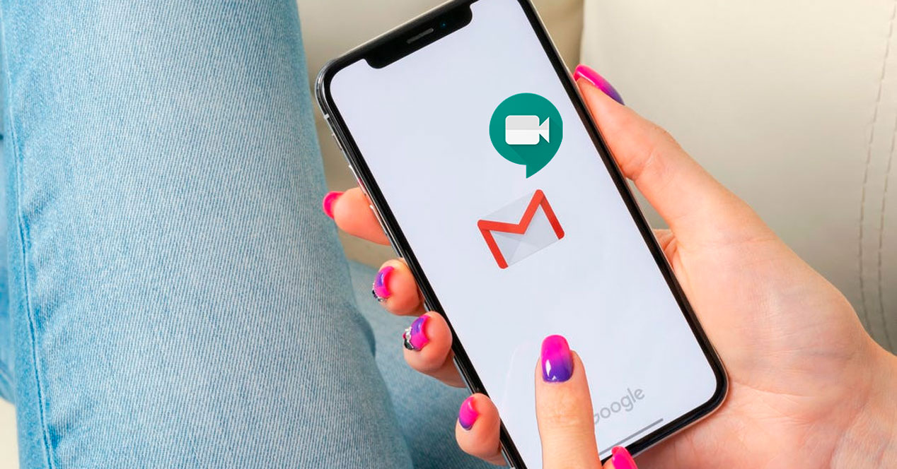 Quitar la pestaña de Reunirse de la app de Gmail para iPhone