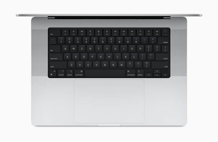 Keyboard baru MacBook Pro akhir 2021